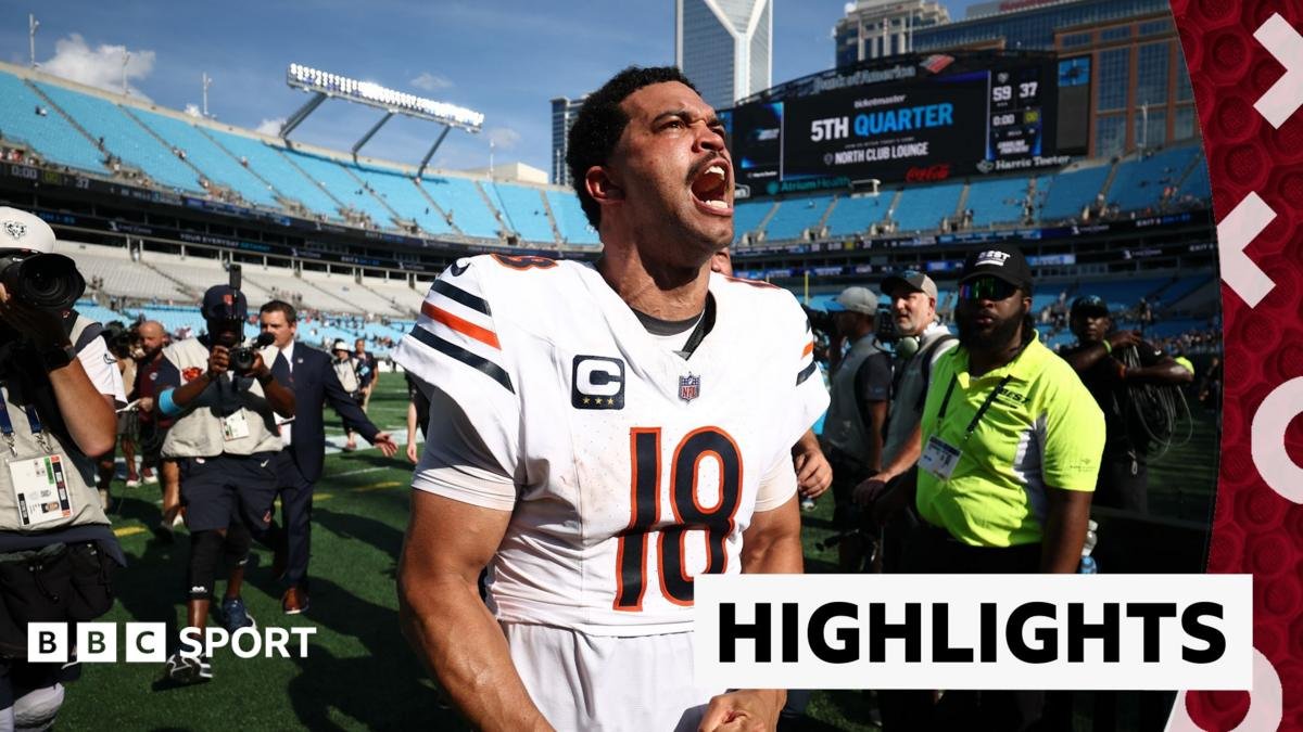 NFL: Chicago Bears 59 – 37 Carolina Panthers highlights